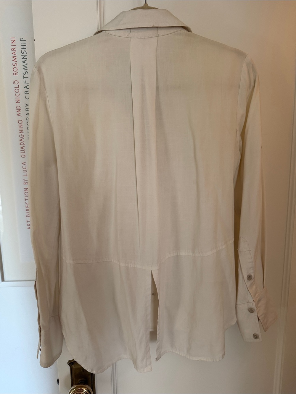 cloth & stone Cream Button-Front Shirt - Picture 3 of 3